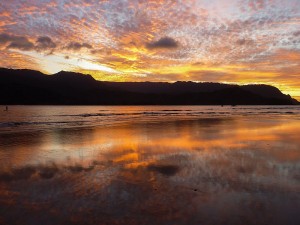 Sunset in Kauai