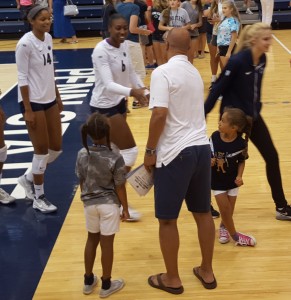 Nia Reed meets James Franklin