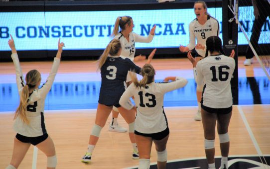Penn State Women's Volleyball Sweeps Iowa (with Post-Match Quotes)
