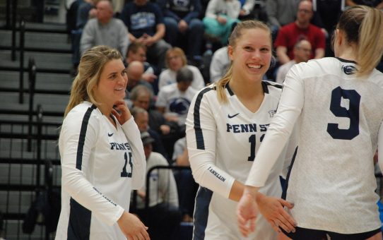 Penn State Women’s Volleyball Sweeps Princeton (with Post-Match Quotes)