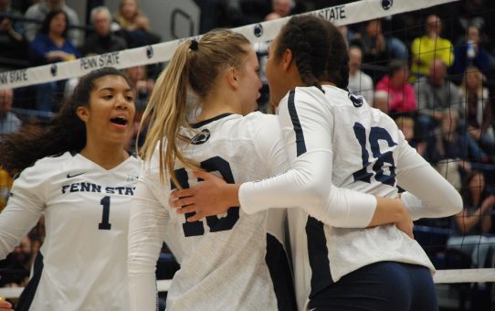 Penn State Women's Volleyball Beats Cincinnati 3-2 To Reach Elite Eight (with Post-Match Quotes)