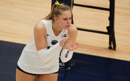 Penn State Women's Volleyball Sweeps Indiana