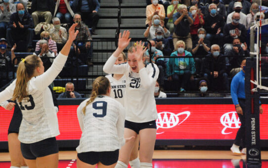 Penn State Volleyball Sweeps Maryland On THON Night