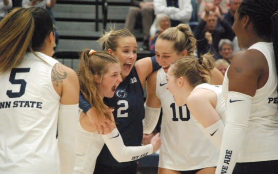 Penn State Volleyball Sweeps Indiana In Big Ten Opener