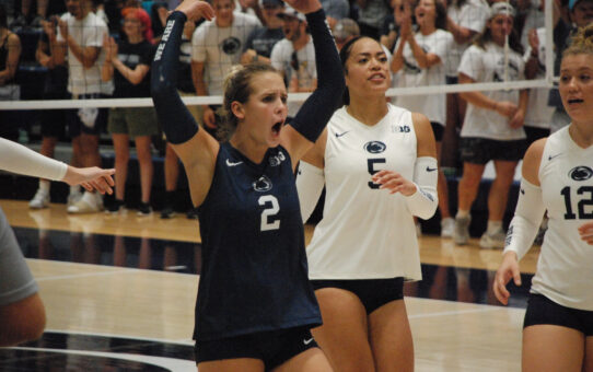 Penn State Volleyball Beats Stanford 3-2