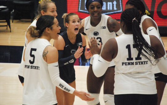 Penn State Volleyball Beats Iowa In Challenging Five-Setter