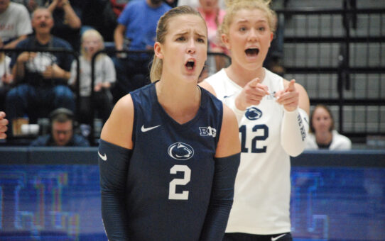 Penn State Volleyball Sweeps Rutgers
