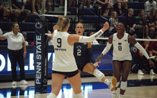 Penn State Volleyball Sweeps Colgate, Camryn Hannah Leads Offense