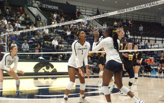 Penn State Volleyball Sweeps Iowa Again In Team IMPACT Awareness Match
