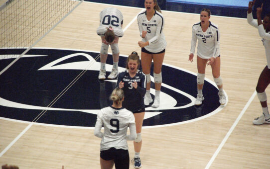 Penn State Volleyball Heading To Sweet 16 After Beating Kansas 3-2
