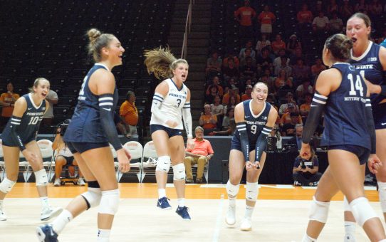 Mruzik, Hannah Tally 19 Kills Apiece In Penn State Volleyball's 3-1 Win Over Tennessee