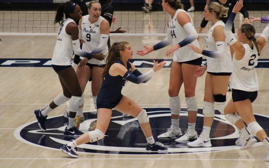 Penn State Volleyball Sweeps James Madison Behind Mruzik, Hannah