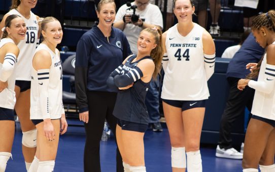 Penn State Sweeps Central Michigan (25-21, 25-20, 25-22)