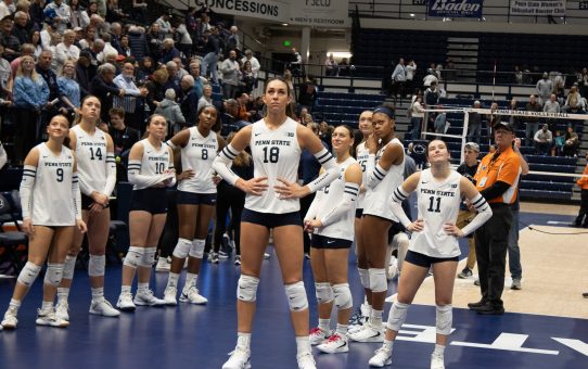 Nittany Lions close the B1G season with a win over Iowa 3-1 (25-22, 25-21, 22-25, 25-20)