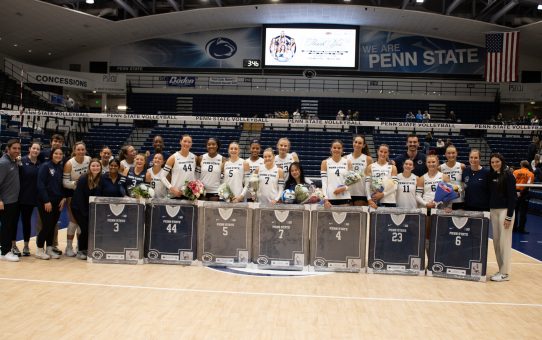 A Senior Day Sweep for the Nittany Lions over the Terrapins (25-19, 25-15, 25-14)