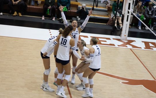 The dancing continues! Penn state wins in their 1st round match vs. South Florida 3-1 (25-23, 12-25, 25-21, 25-19)