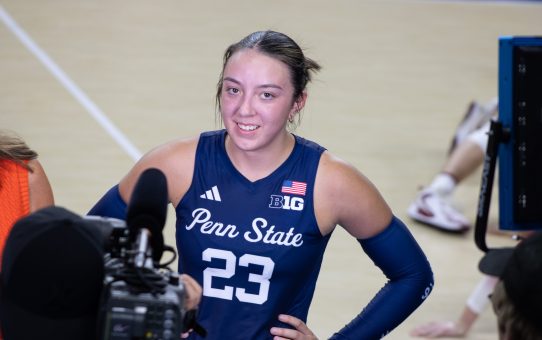 Penn State takes an upset sweep over #4 Stanford Cardinal (27-25, 25-20, 25-21)
