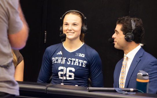 Penn State takes a 3-0 victory against DePaul (25-23, 27-25, 25-21)